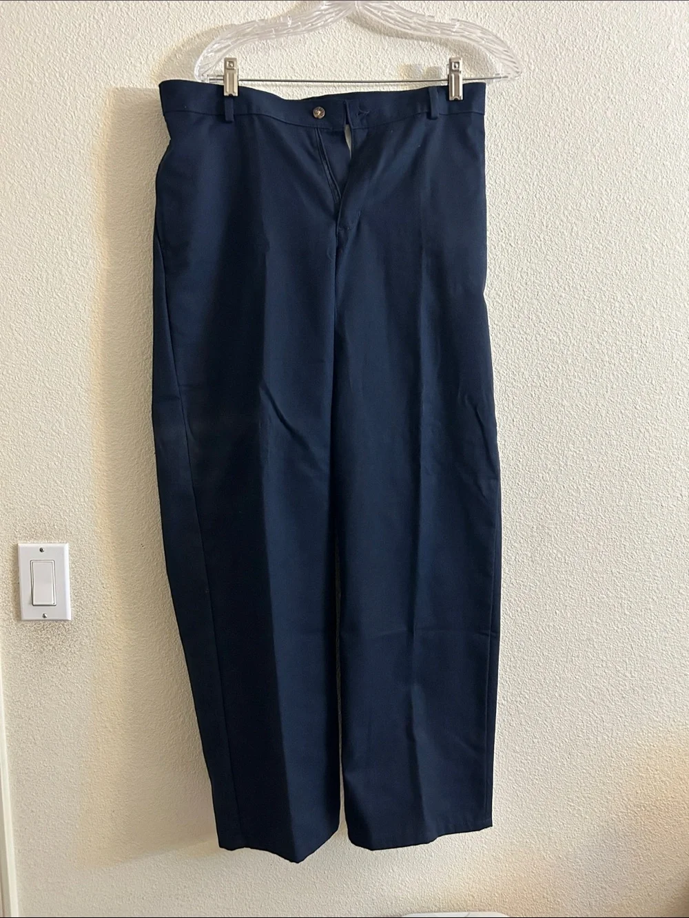 Dockers Men's Dark Navy Dress Trousers